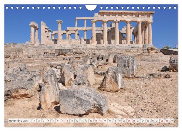 Produktbild: Gr&egrave;ce antique et Architecture (Calendrier mural 2026 DIN A4 vertical), CALVENDO calendrier mensuel