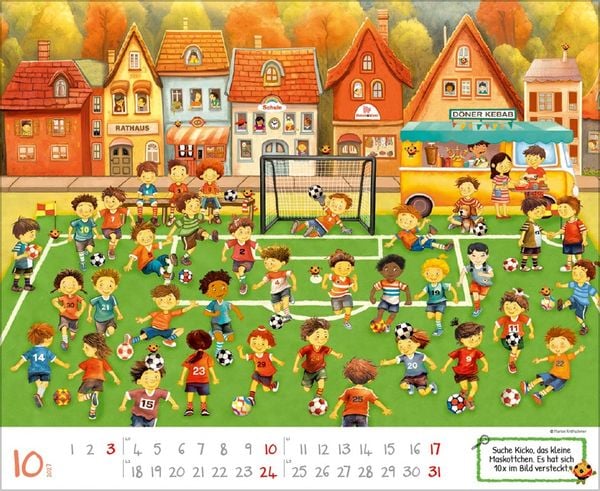 Produktbild: Wimmelkalender 2027