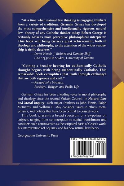 Produktbild: Natural Law and Moral Inquiry