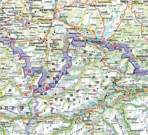 Produktbild: ROTHER Wanderbuch Wilde Wege Allg&auml;u - Lechtal