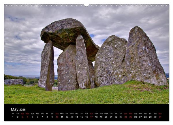 Produktbild: A Journey through the United Kingdom (High Quality Premium Wall Calendar 2026 DIN A2 landscape),CALVENDO 12 Month Wall Calendar