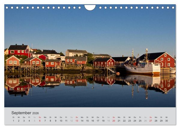 Produktbild: Norwegen - Land der Fjorde (Wandkalender 2026 DIN A4 quer), CALVENDO Monatskalender