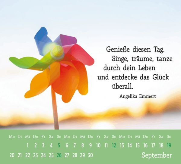 Produktbild: Mini-Kalender 2027: Der kleine Gl&uuml;ckskalender