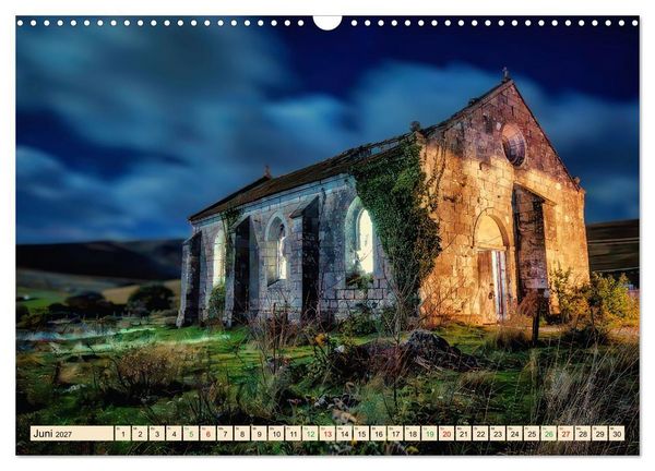 Produktbild: Lost Places &ndash; Stille Zeugen der Vergangenheit (Wandkalender 2027 DIN A3 quer), CALVENDO Monatskalender