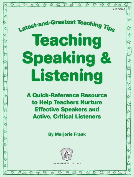 Produktbild: Teaching Speaking & Listening