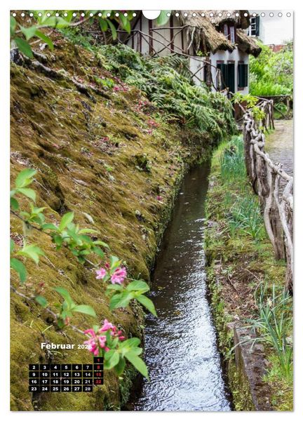 Produktbild: Levadas - Wasserwege auf Madeira (Wandkalender 2026 DIN A3 hoch), CALVENDO Monatskalender