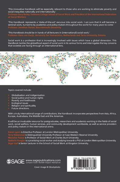 Produktbild: The SAGE Handbook of International Social Work