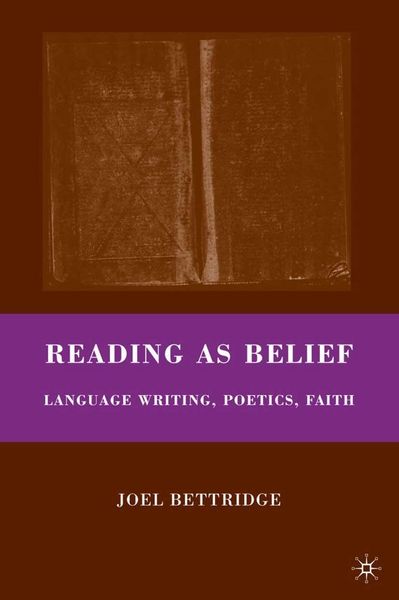 Produktbild: Reading as Belief