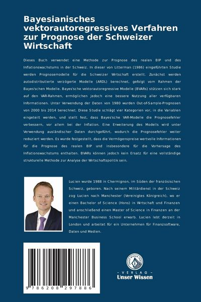 Produktbild: Bayesianisches vektorautoregressives Verfahren zur Prognose der Schweizer Wirtschaft
