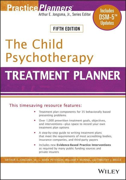 Produktbild: The Child Psychotherapy Treatment Planner