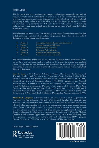 Produktbild: History of Multicultural Education