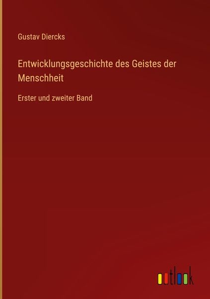 Produktbild: Entwicklungsgeschichte des Geistes der Menschheit