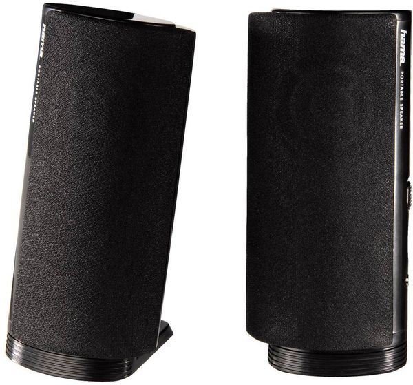 Produktbild: Hama E 80 2.0 PC-Lautsprecher Kabelgebunden 2.5 W Schwarz