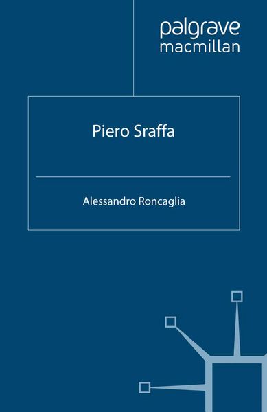 Produktbild: Piero Sraffa