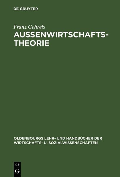 Produktbild: Au&szlig;enwirtschaftstheorie