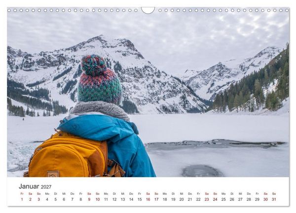 Produktbild: Naturwunder Berge (Wandkalender 2027 DIN A3 quer), CALVENDO Monatskalender
