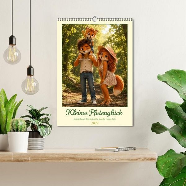Produktbild: Kleines Pfotengl&uuml;ck (Wandkalender 2027 DIN A3 hoch), CALVENDO Monatskalender