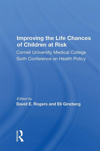 Produktbild: Improving The Life Chances Of Children At Risk