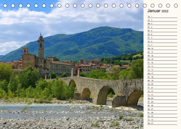 Produktbild: Steinbogenbr&uuml;cken in Italien (Tischkalender 2022 DIN A5 quer)