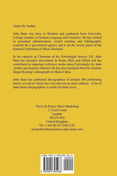 Produktbild: Concert Hall. Discography of the Concert Hall Society and Concert Hall Record Club.