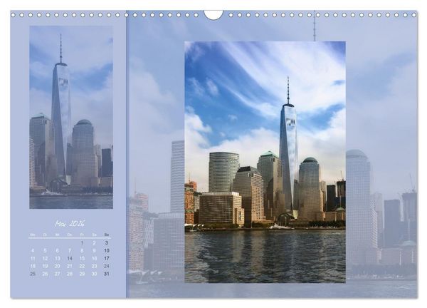 Produktbild: New York - einmal anders (Wandkalender 2026 DIN A3 quer), CALVENDO Monatskalender