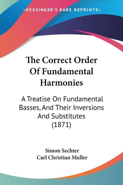 Produktbild: The Correct Order Of Fundamental Harmonies