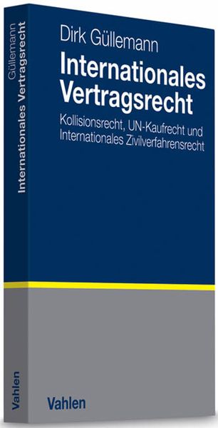 Produktbild: Internationales Vertragsrecht