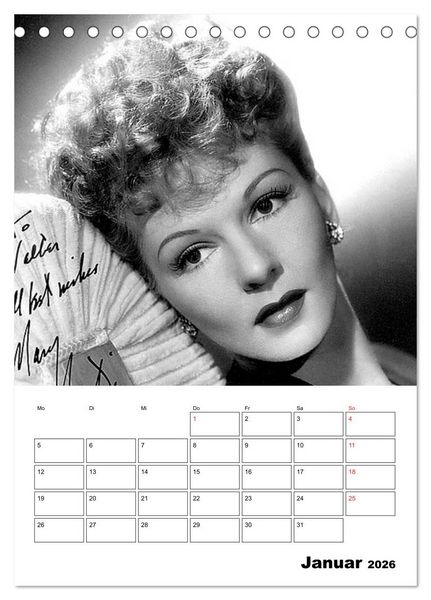 Produktbild: Legenden - Unvergessene Filmstars (Tischkalender 2026 DIN A5 hoch), CALVENDO Monatskalender
