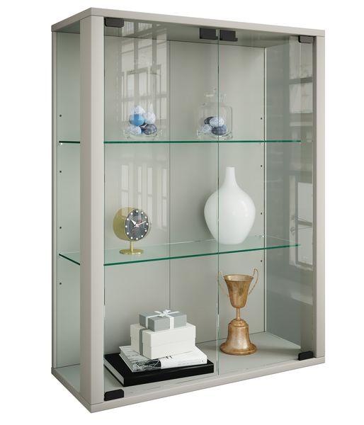 Produktbild: Wandvitrine H&auml;ngevitrine Glasvitrine Glas Udina M