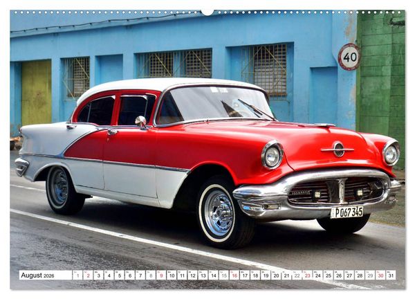 Produktbild: OLDSMOBILE - Auto-Legenden (Wandkalender 2026 DIN A2 quer), CALVENDO Monatskalender