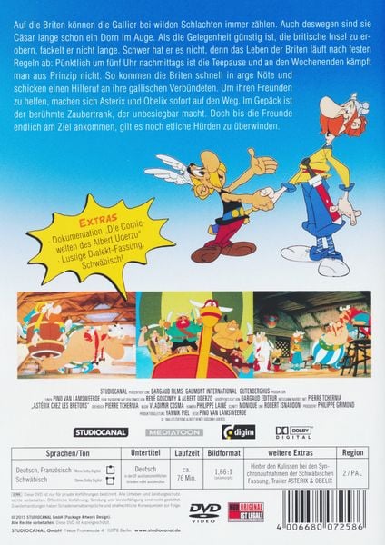 Produktbild: Asterix - Bei den Briten - Digital Remastered