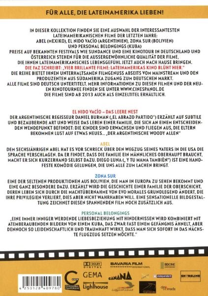 Produktbild: Cinespanol Box 1 [4 DVDs]