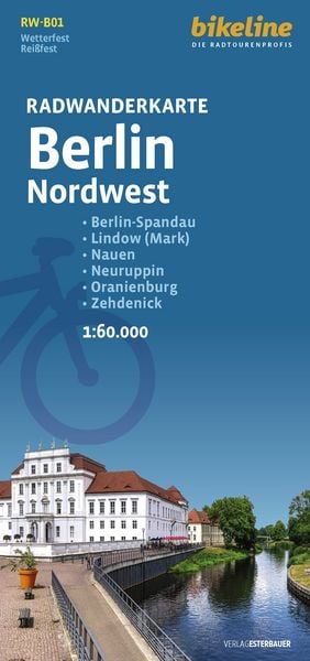 Produktbild: Radwanderkarte Berlin Nordwest RW-B01