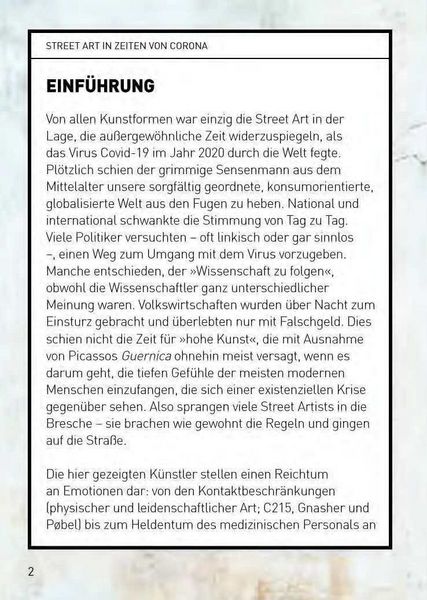 Produktbild: Street Art in Zeiten von Corona