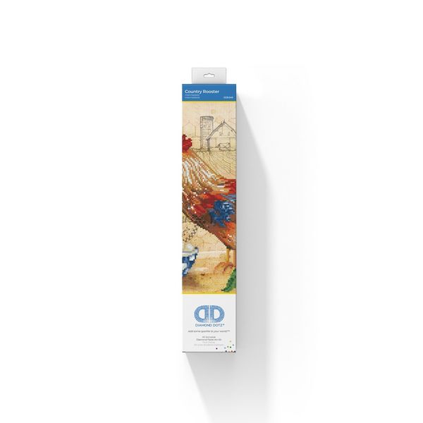 Produktbild: DIAMOND DOTZ - Diamond Painting Hahn auf dem Land