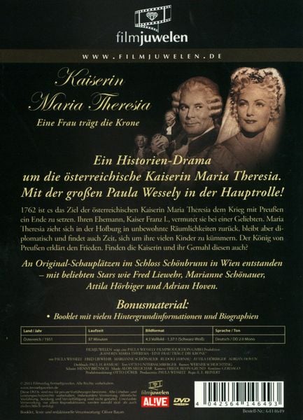 Produktbild: Kaiserin Maria Theresia - Filmjuwelen