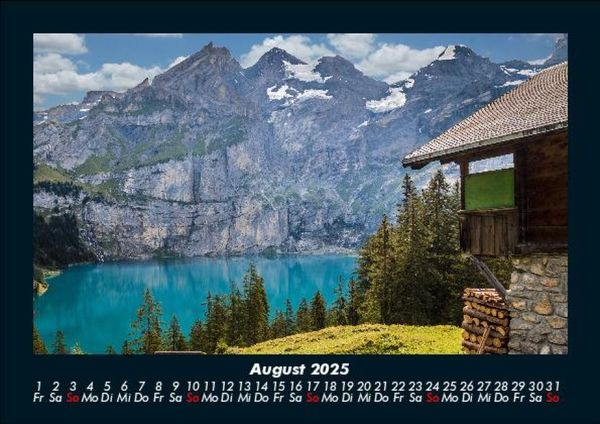 Produktbild: Bergige Welten 2025 Fotokalender DIN A5