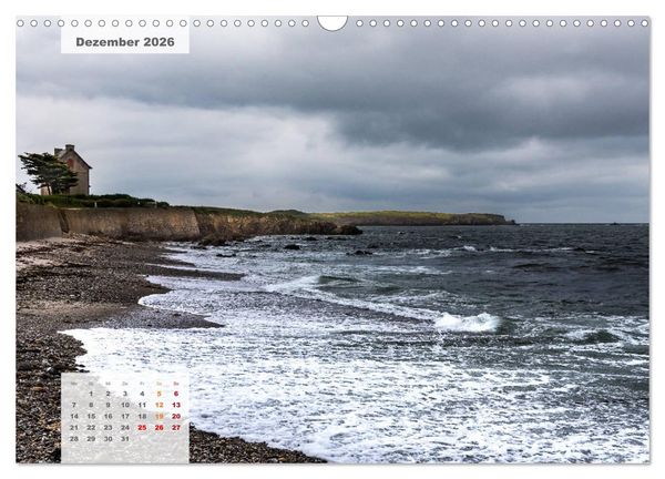 Produktbild: Bretagne - K&uuml;ste im Licht (Wandkalender 2026 DIN A3 quer), CALVENDO Monatskalender