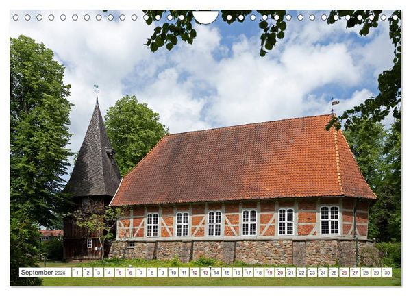 Produktbild: Die L&uuml;neburger Heide - Ausflugsziel im Norden (Wandkalender 2026 DIN A4 quer), CALVENDO Monatskalender