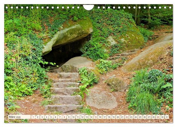 Produktbild: Huelgoat - Sagenumwobener M&auml;rchenwald in der Bretagne (Wandkalender 2026 DIN A4 quer), CALVENDO Monatskalender