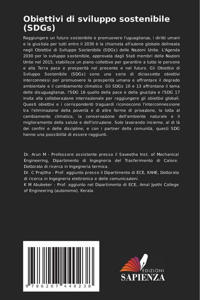 Produktbild: Obiettivi di sviluppo sostenibile (SDGs)