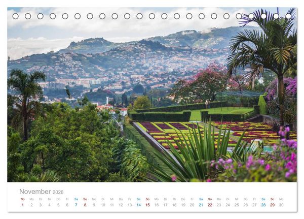 Produktbild: Funchal - Madeiras stolze Hauptstadt (Tischkalender 2026 DIN A5 quer), CALVENDO Monatskalender