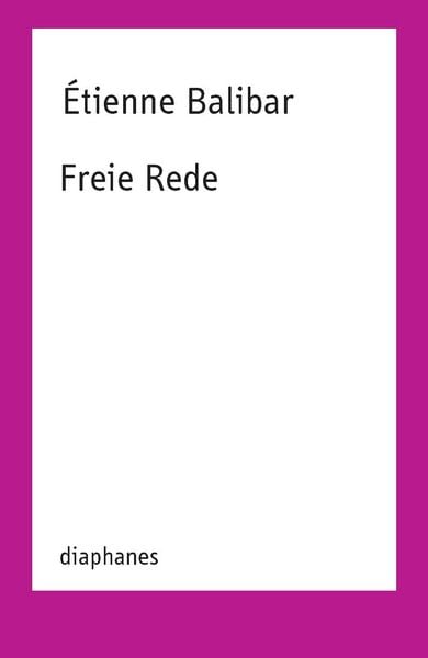 Produktbild: Freie Rede