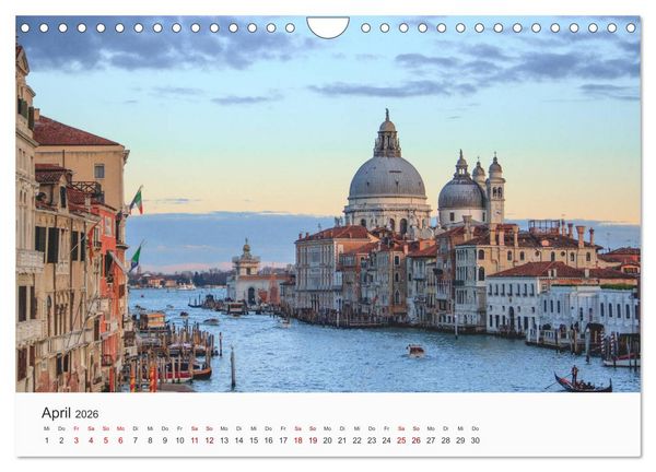 Produktbild: Einzigartige Momente in Italien. (Wandkalender 2026 DIN A4 quer), CALVENDO Monatskalender