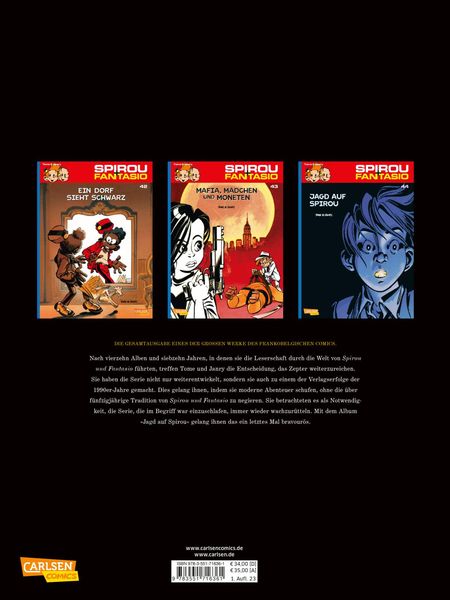 Produktbild: Spirou und Fantasio Gesamtausgabe 16: 1992-1999