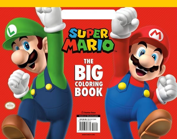 Super Mario: The Big Coloring Book (Nintendo ), Taschenbuch von Random House, Random House N.Y., 9780593307779
