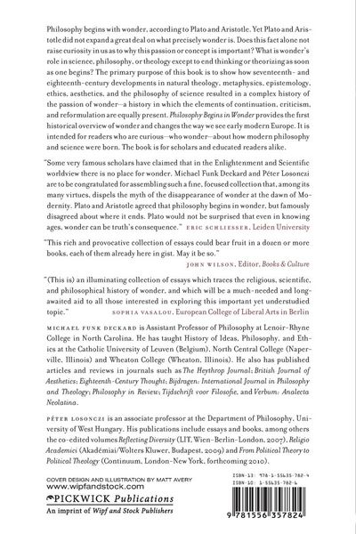 Produktbild: Philosophy Begins in Wonder