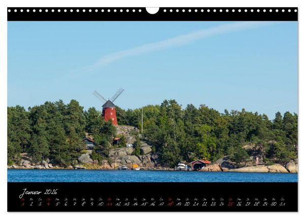 Produktbild: Stockholm und seine Sch&auml;ren (Wandkalender 2026 DIN A3 quer), CALVENDO Monatskalender
