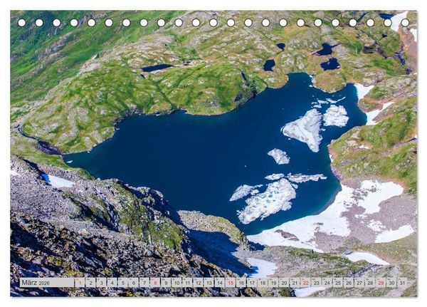 Produktbild: Im sch&ouml;nen Felbertal (Tischkalender 2026 DIN A5 quer), CALVENDO Monatskalender