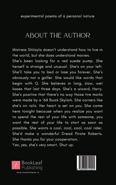 Produktbild: Terrible poems to lay myself bare